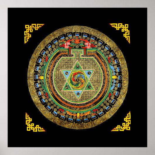 Vajrayogini Mandala Poster (Voorkant)