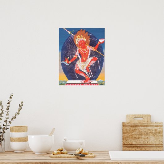 Vajrayogini Poster (Keuken)