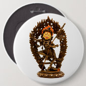 Vajrayogini Ronde Button 6,0 Cm (Voorkant /achterkant)