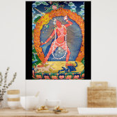 Vajrayogini Tibetaanse boeddhistische godheid Poster (Keuken)