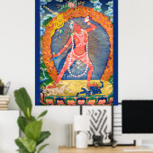 Vajrayogini Tibetaanse boeddhistische godheid Poster (Thuiskantoor)