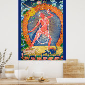 Vajrayogini Tibetaanse boeddhistische godheid Poster (Keuken)