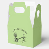 Vak 2 van de illustratie "Trees " opslaan Bedankdoosjes (Geopend)