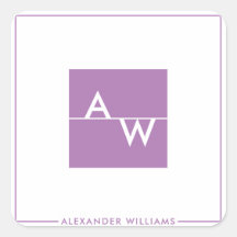 Vak Formele monogrammen