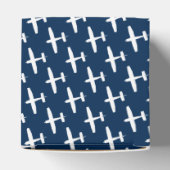 Vak Planpatroon ı Baby shower Bedankdoosjes (Bovenkant)