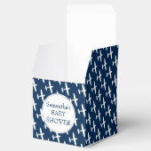 Vak Planpatroon ı Baby shower Bedankdoosjes (Geopend)