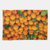 Vak van Juicy Sinaasappels Theedoek (Horizontaal)