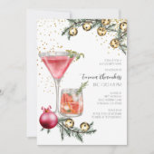 Vakanaal Bachelorette Cocktail Party Kaart (Voorkant)