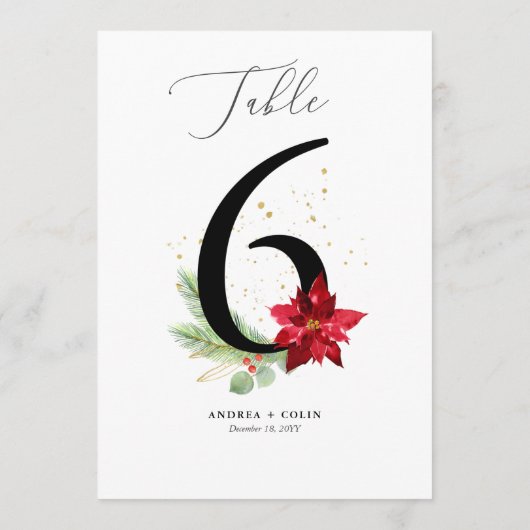 Vakanaal Botanisch + Goud Waterverf Tabel Nummer 6 Programmakaart (Achterkant)