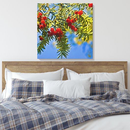 Vakanaal Canvas Afdruk (Insitu (Slaapkamer))