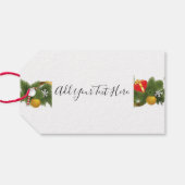 Vakanaal en kardinaal Label Cadeaulabel (Achterkant Horizontaal)