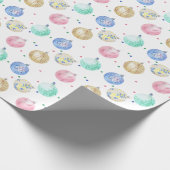 Vakanaal kerstpapier voor feestdagen cadeaupapier (Hoek)