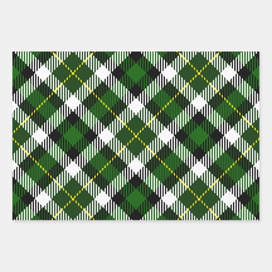 Vakanaal met speldenband Rood groen zwart geel Inpakpapier Vel (Voorkant 2)