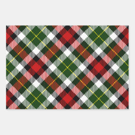 Vakanaal met speldenband Rood groen zwart geel Inpakpapier Vel