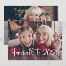 Vakanaal naar 2020 | Happy New Year 2021 Two Photo