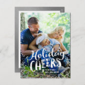 Vakanaal op feestdag Briefkaart van de Fotokaart (Voorkant / Achterkant)