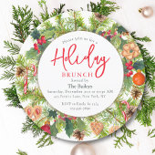 Vakanaal van de feestdag Brunch Kerstchic Waterver Kaart