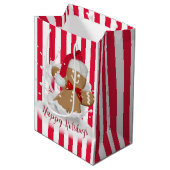 Vakanaal van het Gingerbrood in Melk Medium Cadeauzakje (Voorkant Gekanteld)