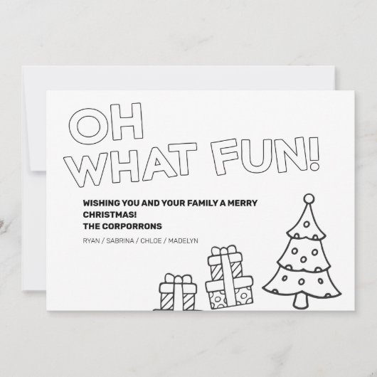 Vakanaal voor kerstmis 2-fotokaarten feestdagenkaart (Voorkant)