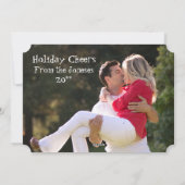 Vakanekaarten met kerstkaart (Achterkant)