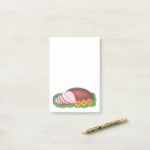 Vakanesfeest kerstfeest Foodie Post-its Post-it® Notes (Op bureau)