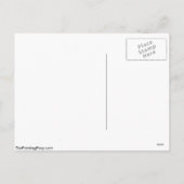 Vakaneshals met kerstmis feestdagenkaart (Achterkant)