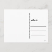 Vakaneskantiefasefotofeestdag Feestdagenkaart (Achterkant)