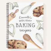 Vakaneskerkoekjes Koekjesrecept Notitieboek (Voorkant)