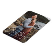 Vakanesthesidefoto van Merry Kerstmis Magneet (Linkerzijde)