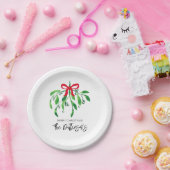 Vakanestische bocht papieren bordje (Feest)