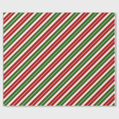 Vakanestische feestdagen, rode, witte en groene ke cadeaupapier (Vlak)