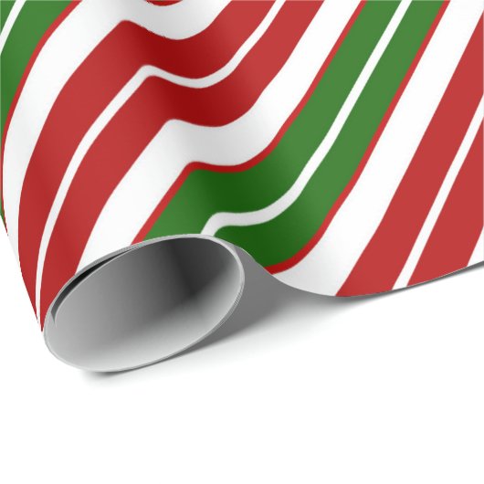 Vakanestische feestdagen, rode, witte en groene ke cadeaupapier (Rol Hoek)