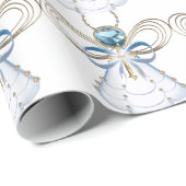 Vakangel voor kerstmis cadeaupapier (Rol Hoek)