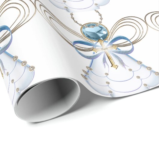 Vakangel voor kerstmis cadeaupapier (Rol Hoek)