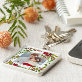 Vakanische foto en naam Sleutelhanger (Zijkant)