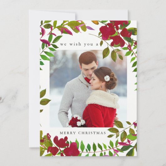 Vakanische kerstfeestdag voor feestdagen feestdagenkaart (Voorkant)