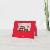 Vakanker-kaart - het is de enige tijd van het jaar feestdagen kaart (Achterkant)