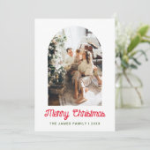 Vakankerbakketfotoserie Vakantiekaart Bedankkaart (Staand voorkant)