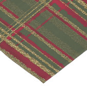 Vakankerfeest Rood, Groen en Goud Kerstfeest Tarta Korte Tafelloper (Hoek)