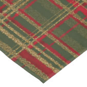 Vakankerfeest Rood, Groen en Goud Kerstfeest Tarta Tafelkleed (Gekanteld)