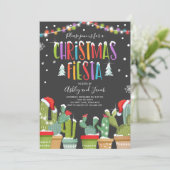 Vakankerfeestdag in Cactus Kaart (Staand voorkant)