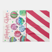 Vakankerfeestdag Ornament Theedoek (Horizontaal)