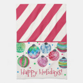 Vakankerfeestdag Ornament Theedoek (Verticaal)