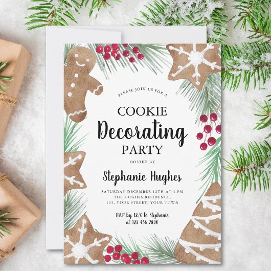 Vakankerkerfeest Koekjesdeeg Kaart