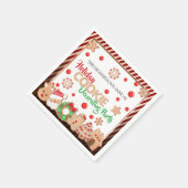 Vakankerkerfeest Koekjesdeeg Servet (Hoek)