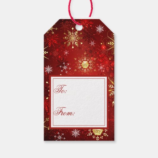 Vakankerkerkerstavond Cadeaulabel (Voorkant)