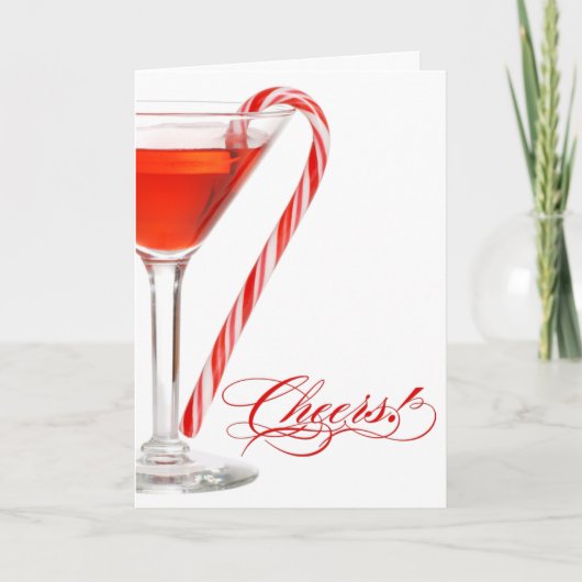 Vakankerkerstkaart Feestdagen Kaart (Voorkant)