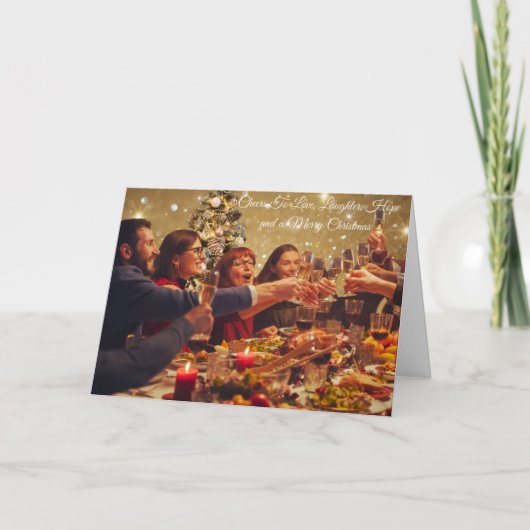 Vakankerkerstkaart Kaart (Voorkant)