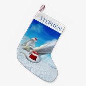 Vakankerkerstkerstkerstwinter Kleine Kerstsok (Voorkant (Hangend))