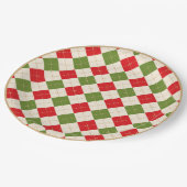 Vakankerst met feestdag, rood en groen Bord (Gekanteld)